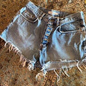 J. Crew frayed shorts. Denim.